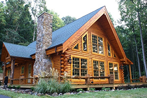 A Frame Log Home - Southland Log Homes