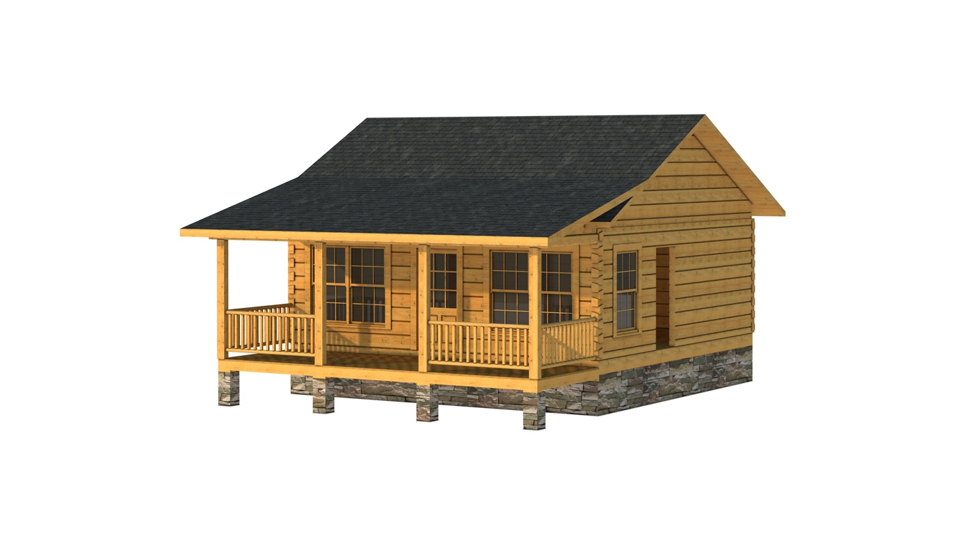 Clark I - Plans &amp; Information Southland Log Homes