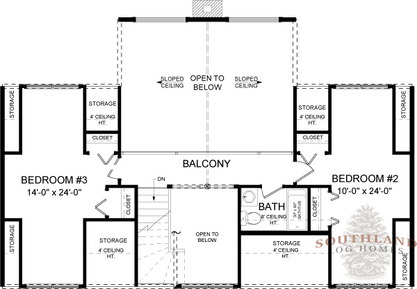 Second Floor Grand Lake Second Floor Southland Log Homes Second Floor Grand Lake Second Floor Southland Log Homes