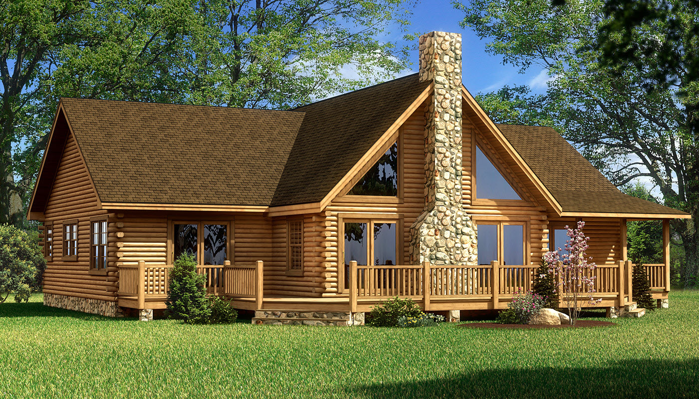 Log Cabin Home Plans