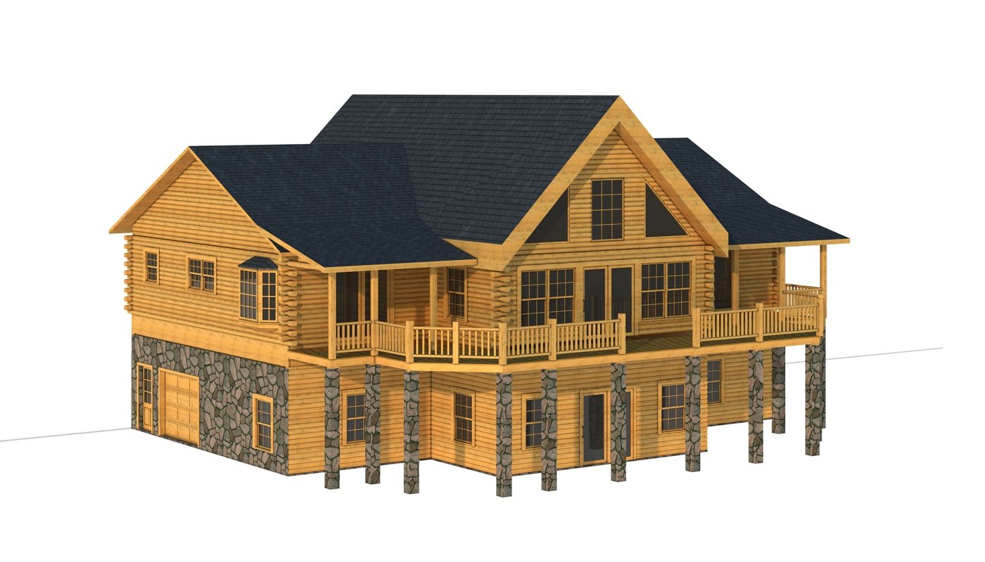 Burke Plans & Information Southland Log Homes