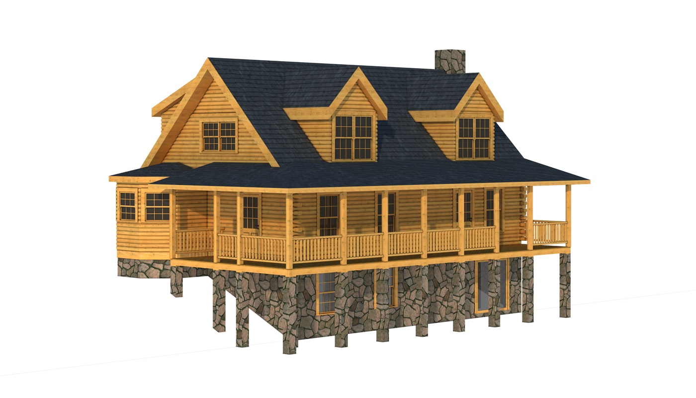 Carter I - Plans & Information | Southland Log Homes Carter I - Plans & Information | Southland Log Homes