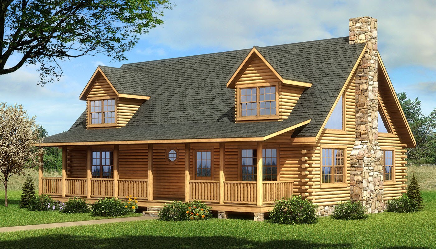 Latest Log Home Designs 