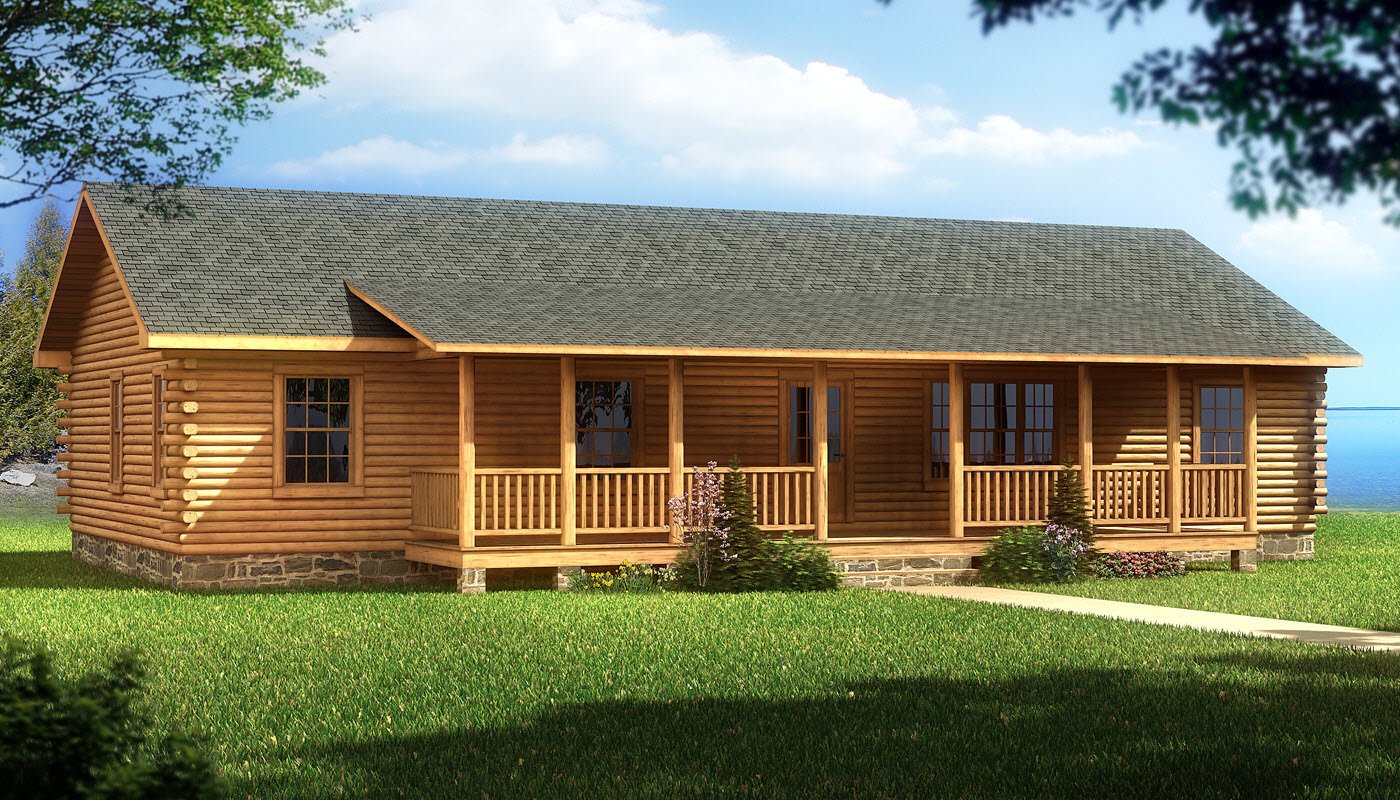 Laurens - Plans & Information | Southland Log Homes