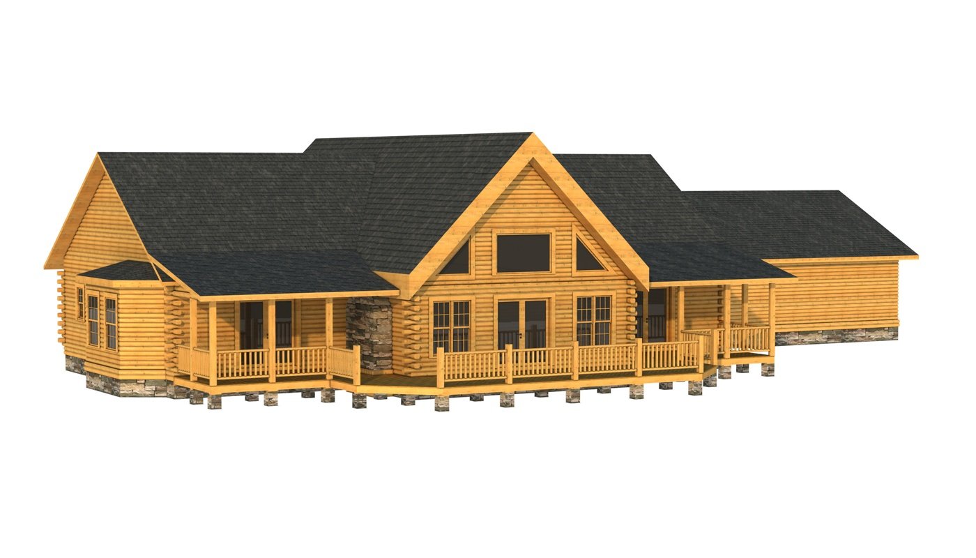 Lincoln Plans & Information Southland Log Homes