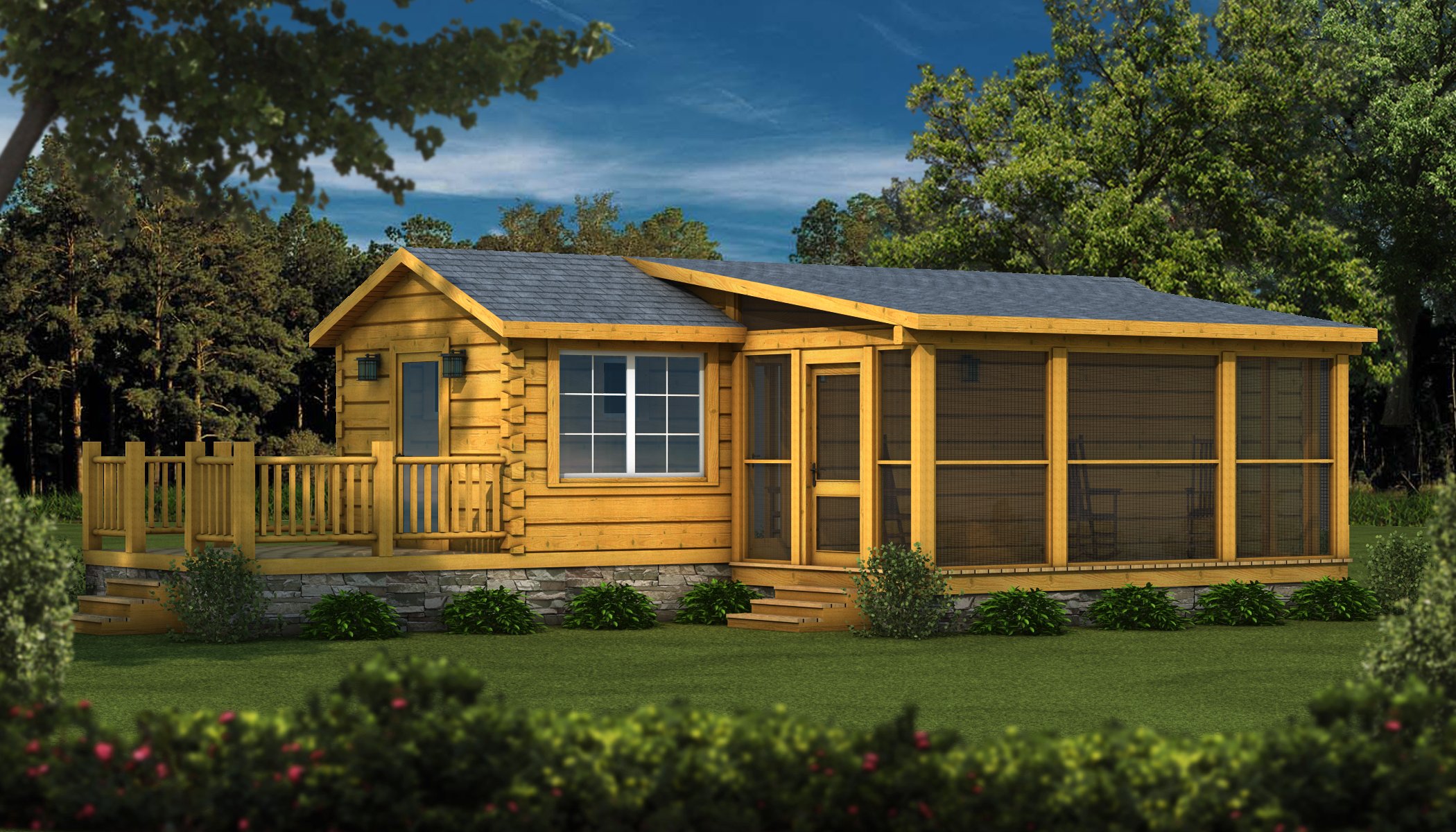 Charlotte, NC - Log Cabin Kits - Southland Log Homes