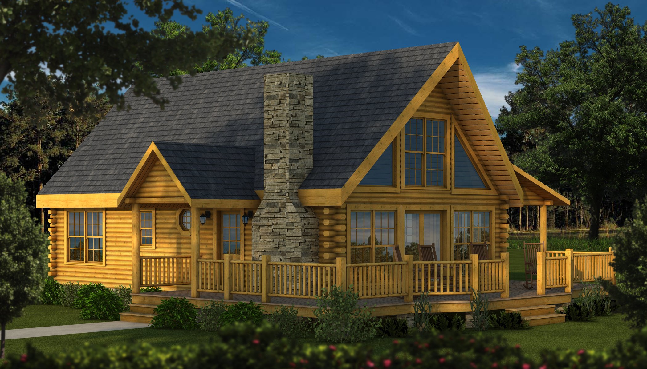 Rockbridge 2 Plans Information Southland Log Homes