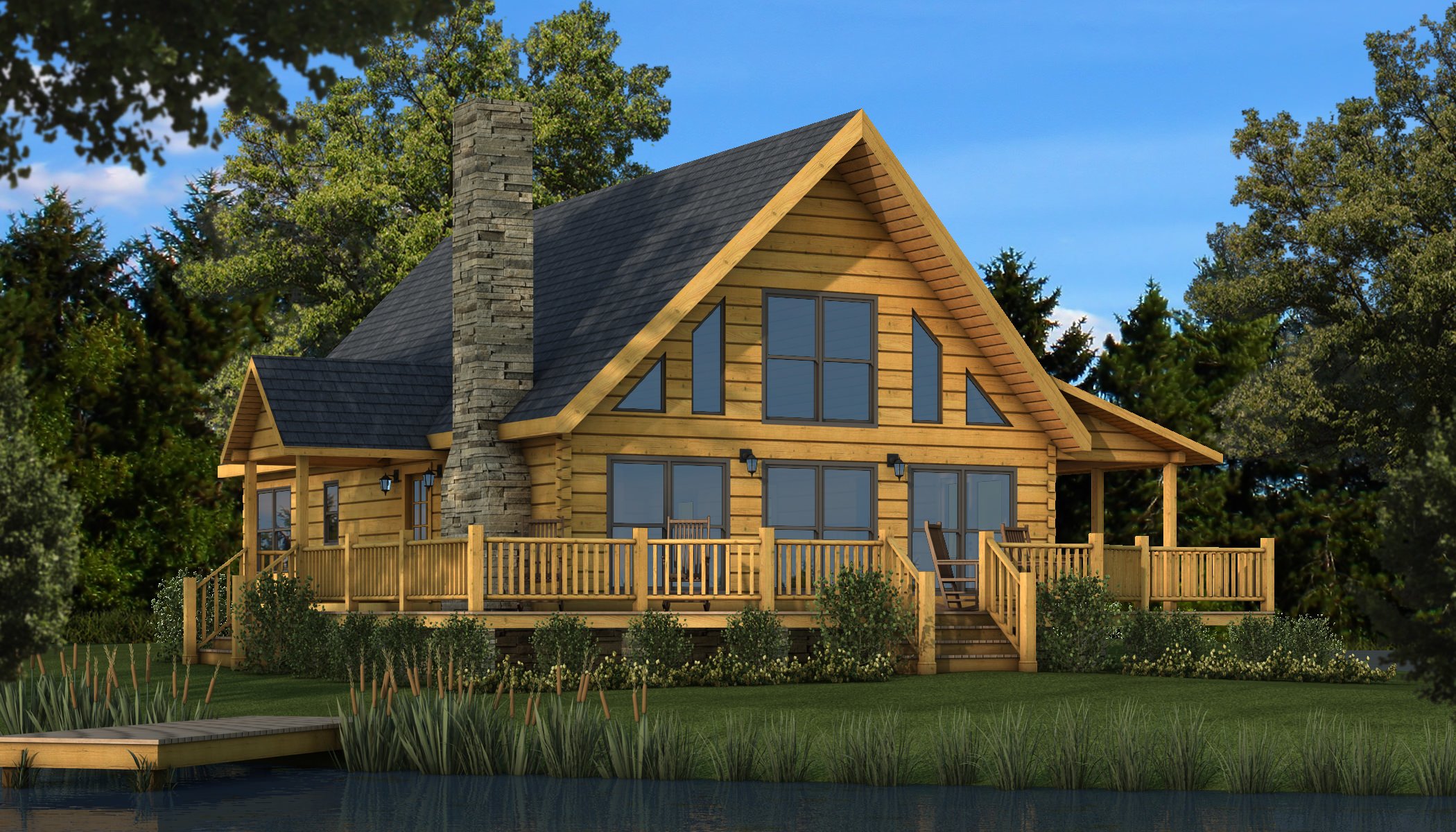 Rockbridge Plans & Information Southland Log Homes