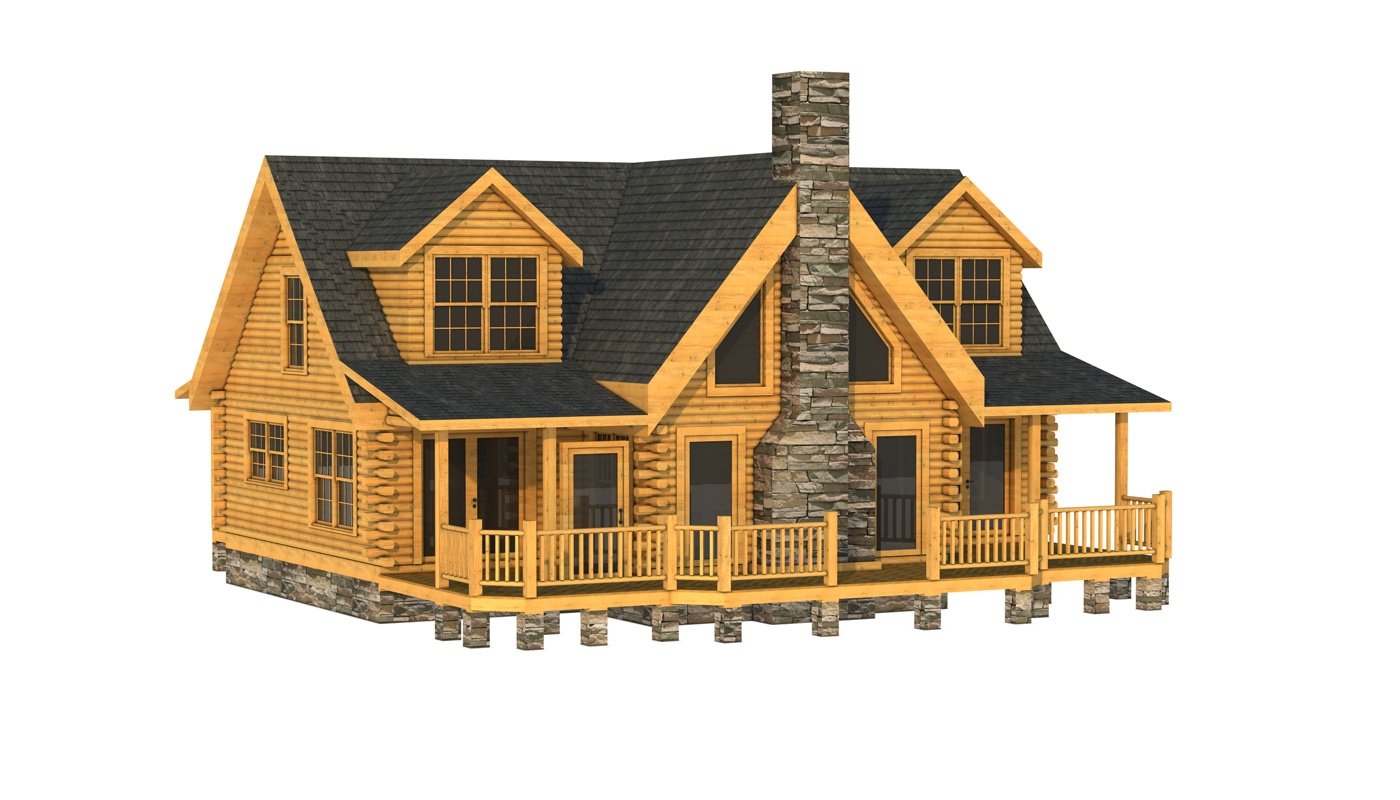 log cabin dollhouse plans