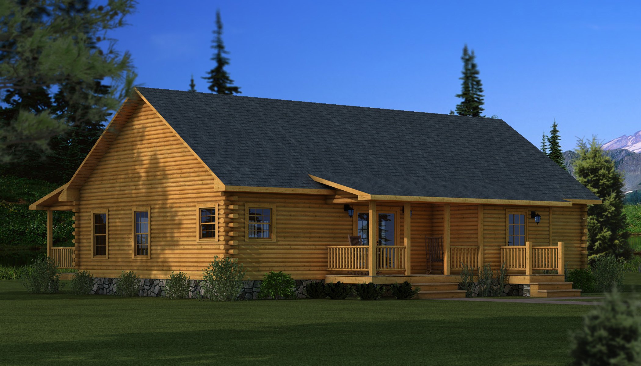 Adair Plans Information Southland Log Homes