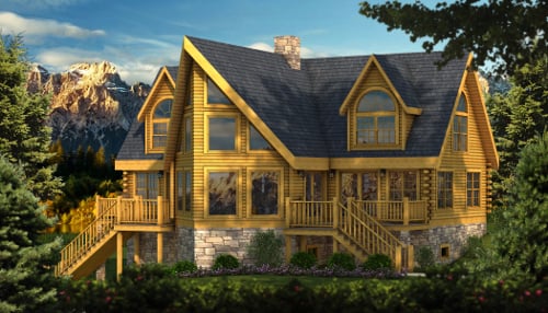 The Adirondack from Southland Log Homes