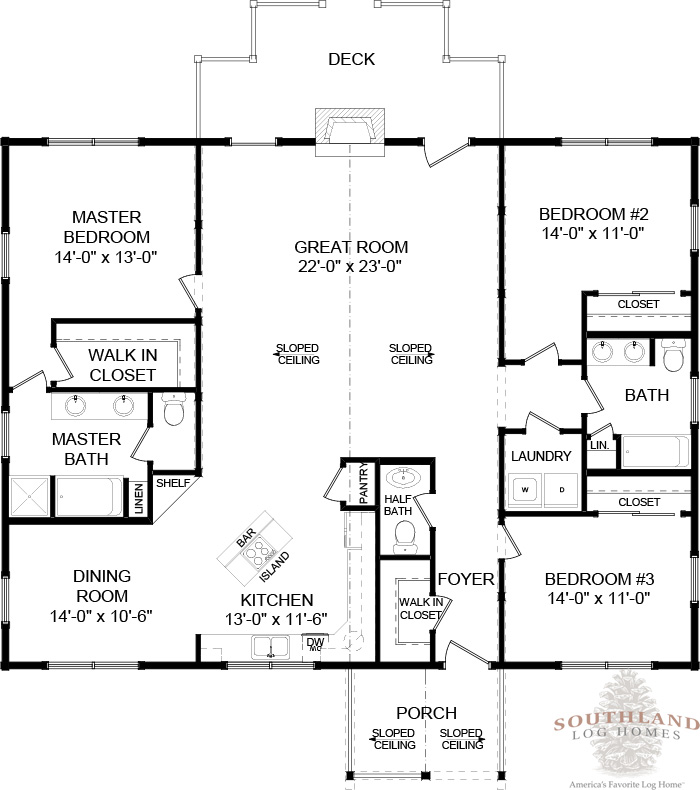 Bailey II Plans Information Southland Log Homes Bailey II Plans Information Southland Log Homes