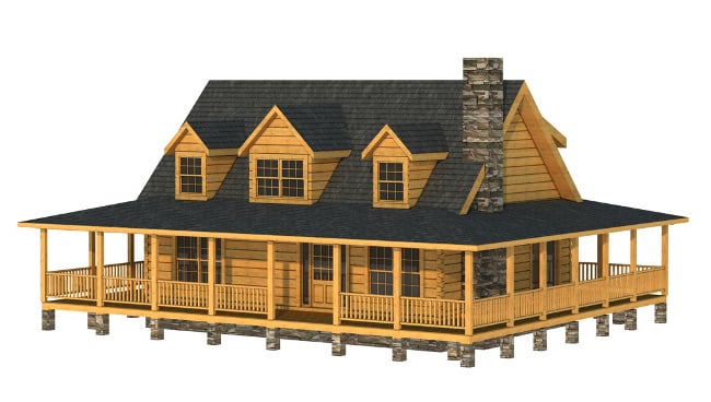 The Barbour from Southland Log Homes