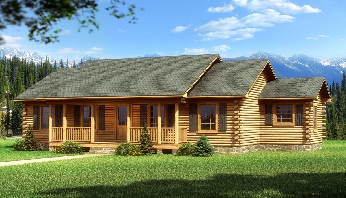 The Bay Minette from Southland Log Homes