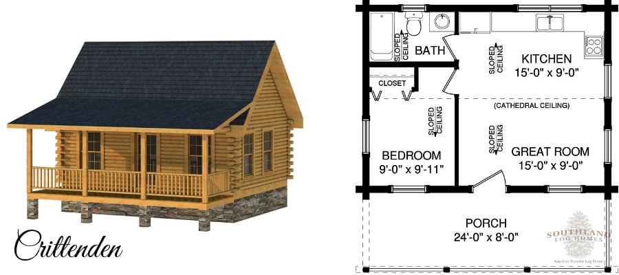 The Crittenden from Southland Log Homes