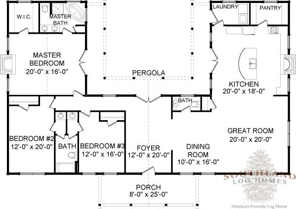 Four Seasons Plans  Information Southland Log  Homes 