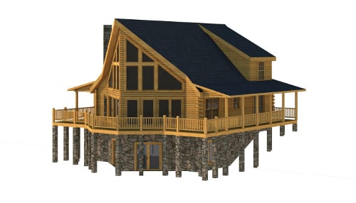 The Henderson from Southland Log Homes