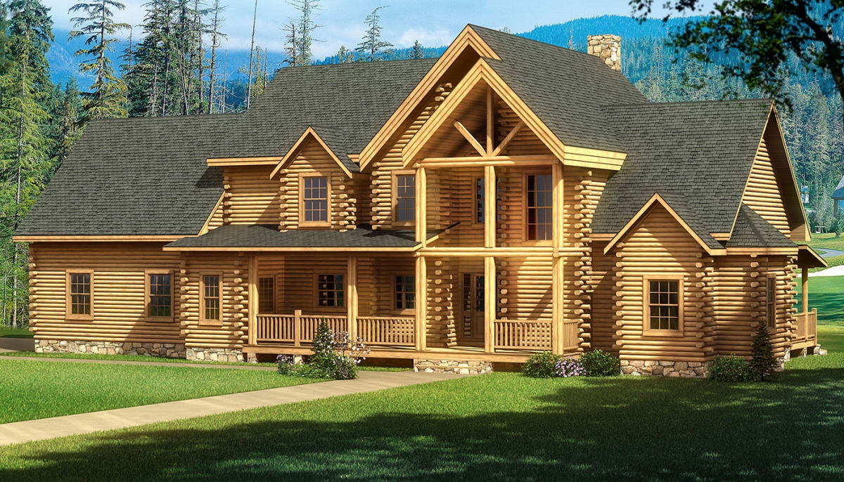 The Highland from Southland Log Homes