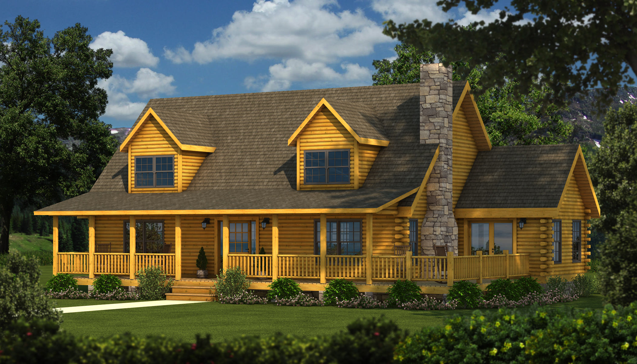 Lake City Plans Information Southland Log Homes