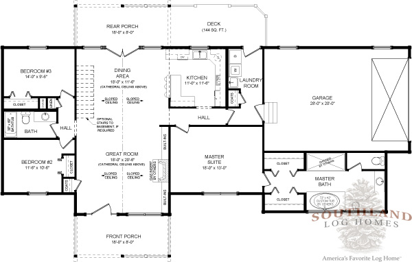 The Madison from Southland Log Homes