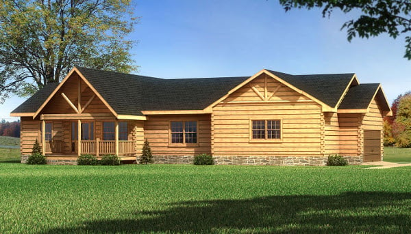 The Madison from Southland Log Homes