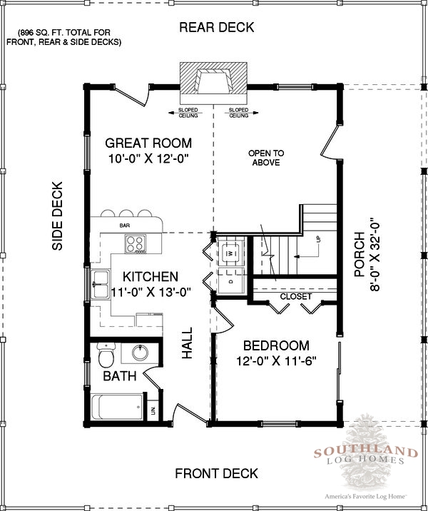 The Putnam from Southland Log Homes