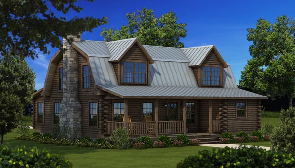 The Richland from Southland Log Homes