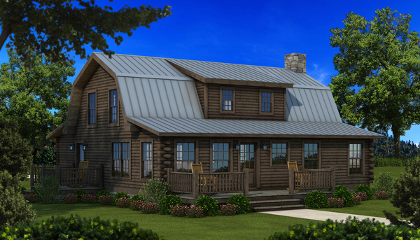 The Richland from Southland Log Homes