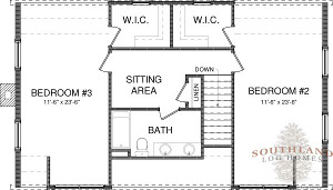 The Richland from Southland Log Homes