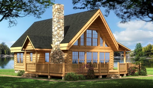 The Rockbridge from Southland Log Homes