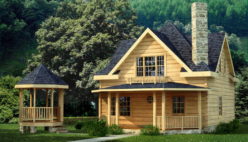 The Salem from Southland Log Homes