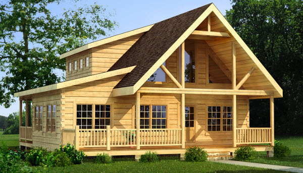 The Somerset from Southland Log Homes
