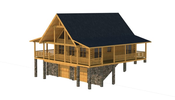 The Stokes from Southland Log Homes