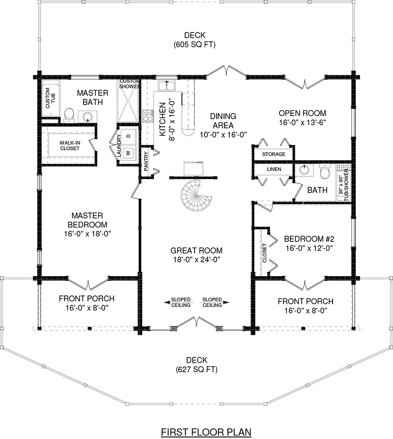 Warren Plans & Information Southland Log Homes