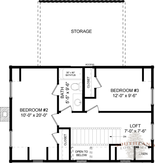 The Williamsburg from Southland Log Homes