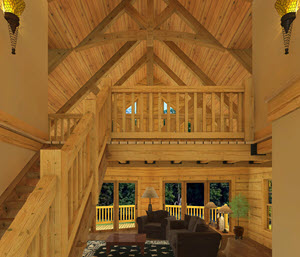 Southland Timber Frame Homes - Entry