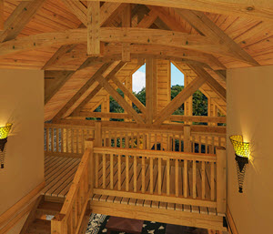 Southland Timber Frame Homes - Loft_1